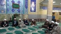 جلسه شورای محله امام موسی کاظم(ع) در مسجد باب الحوائج(ع) منطقه هفده