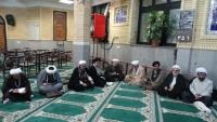 جلسه شورای محله امام موسی کاظم(ع) در مسجد باب الحوائج(ع) منطقه هفده